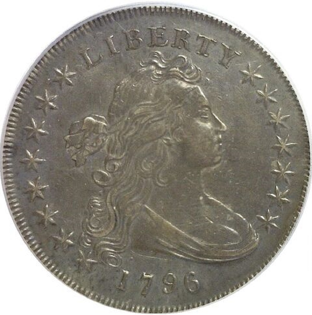1796-$1-Draped-Bust-Small-Eagle-Dollar---BB-61,-B-4,-R-1